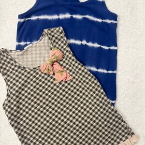 Girl’s Size 8 Tank Top Bundle – Matilda Jane & Old Navy (Like New)
